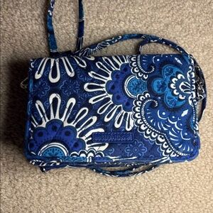 Vera Bradley Blue Pattern Crossbody Bag